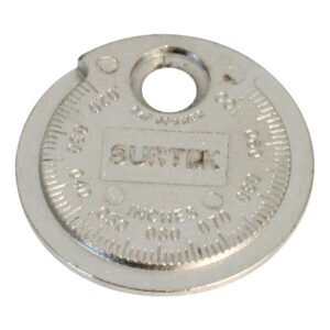 6 Pza Calibrador tipo rampa para bujía 0.020" a 0.10" Surtek