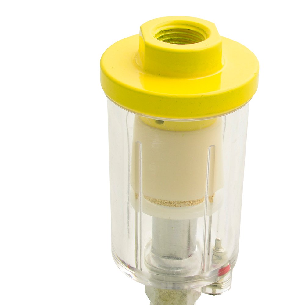 6 Pza Filtro separador agua y aceite 1/4" NPT Surtek