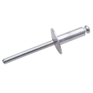 Remache cabeza ancha 3/16" x 1/2", 5 bolsas con 50 remaches Surtek