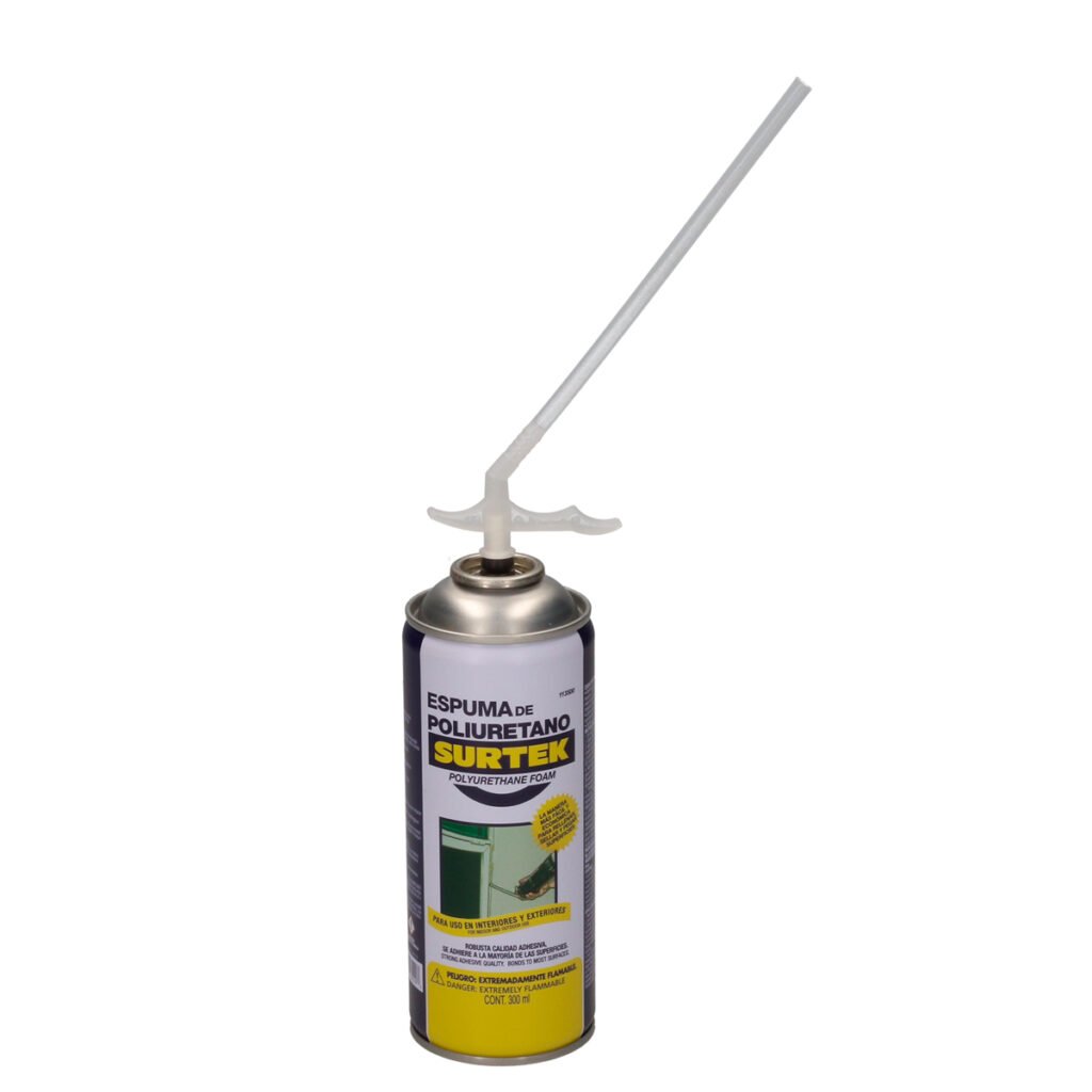 12 Pza Espuma de poliuretano 300 ml Surtek