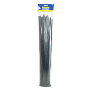 6 Pza Cinchos plásticos 550 x 8.8 mm, tensión 70 kg de 50 piezas, color negro Surtek