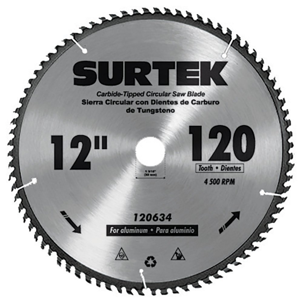 Disco para sierra circular para corte madera 40 dientes, 12" Surtek