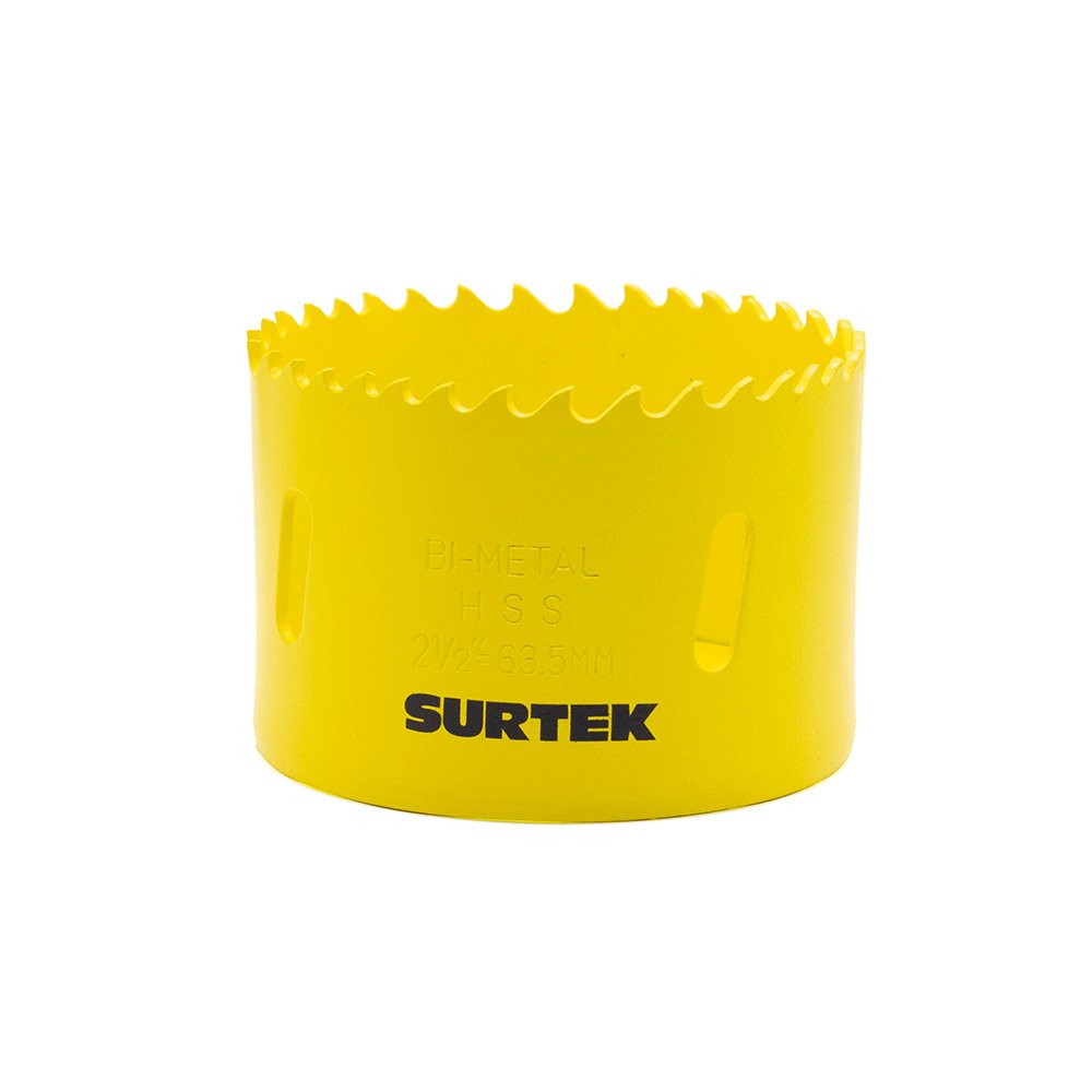 3 Pza Cortacírculos bimetálico 2-1/2" Surtek