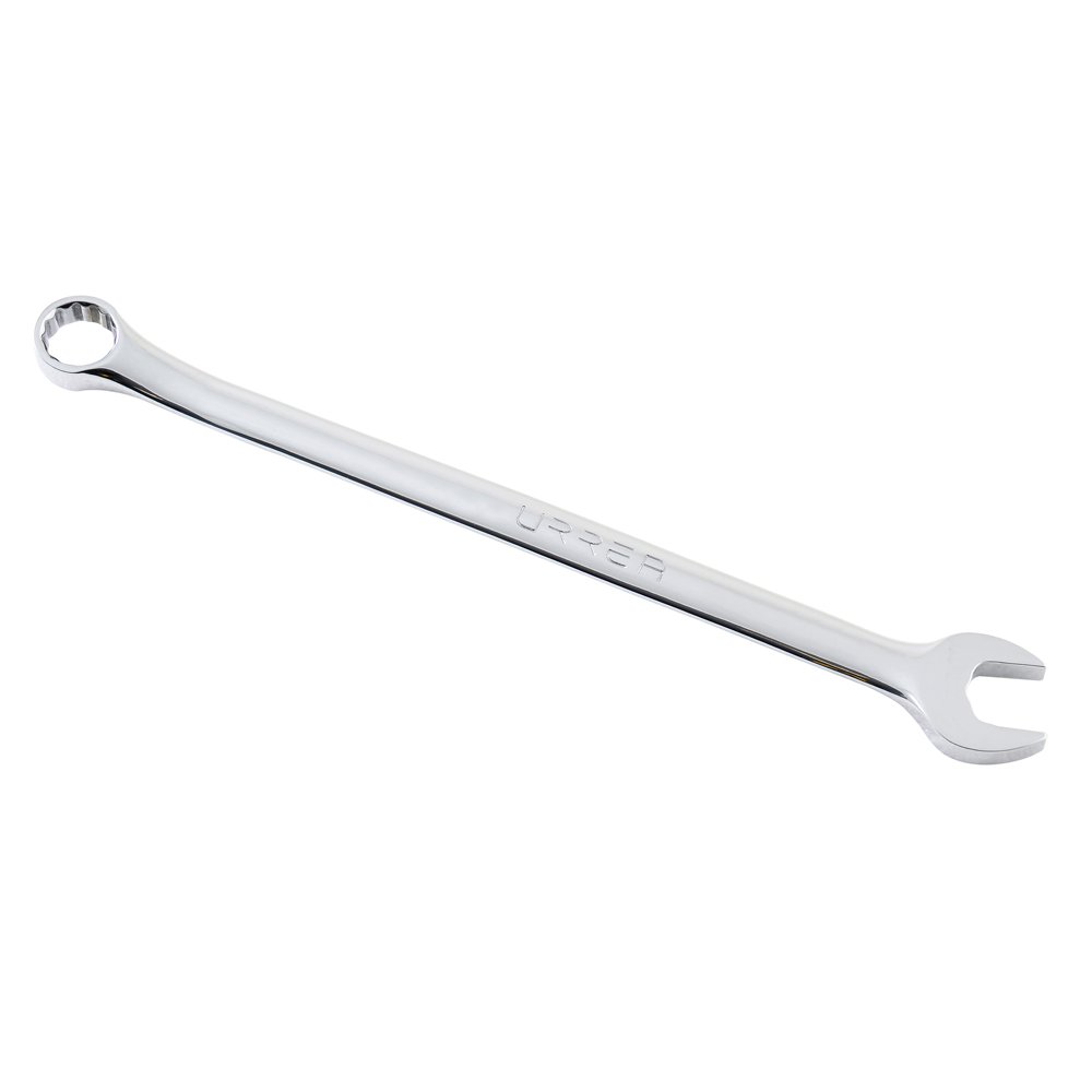 6 Pza Llave combinada extra larga pulido espejo métrica, 12 puntas, 18 mm Urrea