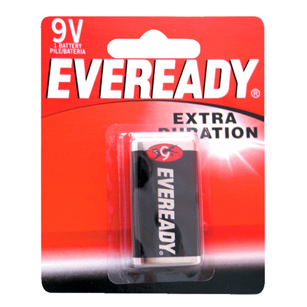 18 Pza Pila alcalina Eveready® "9V" Surtek
