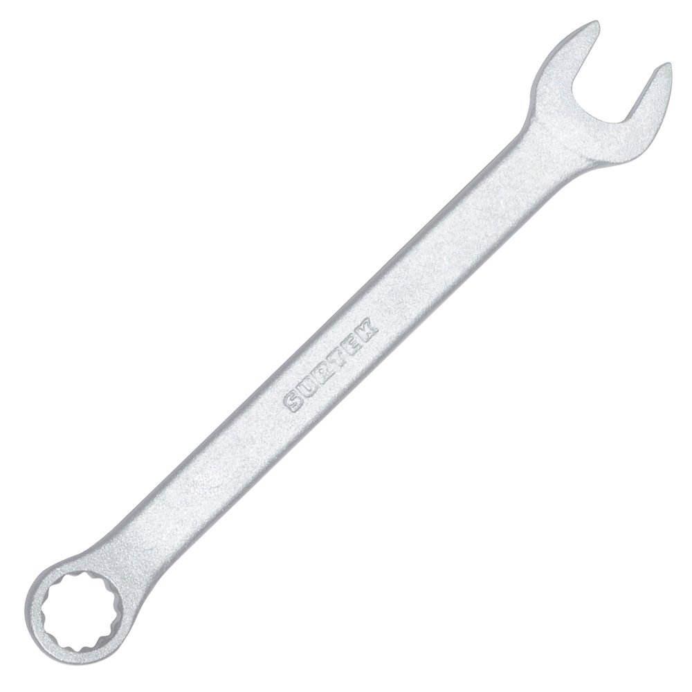 6 Pza Llave combinada satinada métrica, 12 puntas, 25 mm Surtek