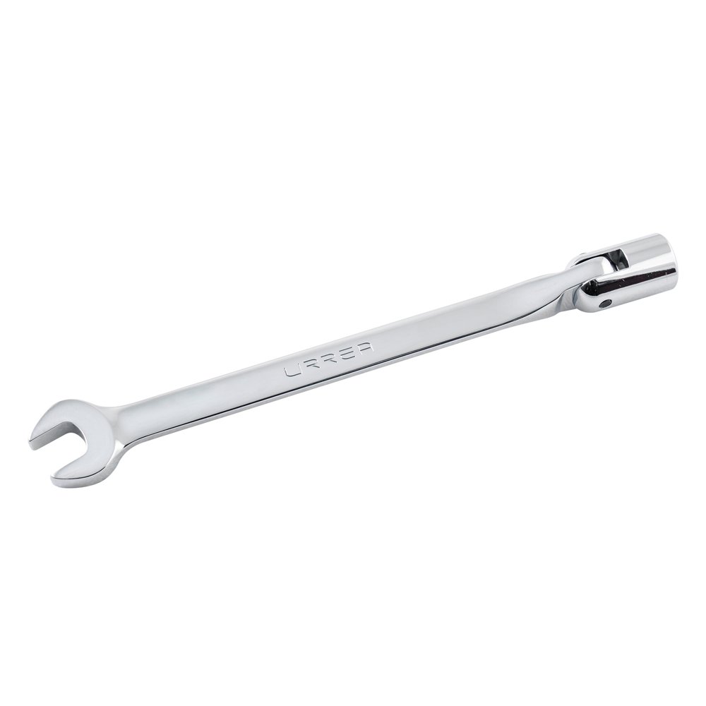 6 Pza Llave combinada flexible pulido espejo en pulgadas, 12 puntas, 9/16" Urrea