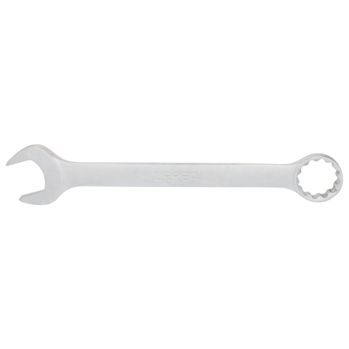 Llave combinada jumbo satinada métrica, 12 puntas, 70mm Urrea