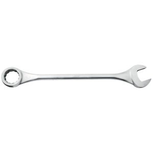Llave combinada jumbo satinada en pulgadas, 12 puntas, 2-5/8" Urrea