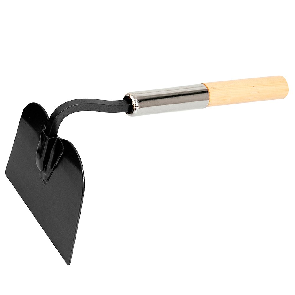 4 Pza Azadón para tomatero con mango corto de madera 6-1/4",  16" Surtek