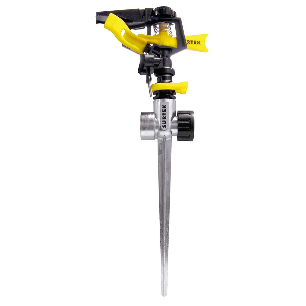 6 Pza Aspersor plástico regulable por pulsación 3/4" GHT 1 vía Surtek