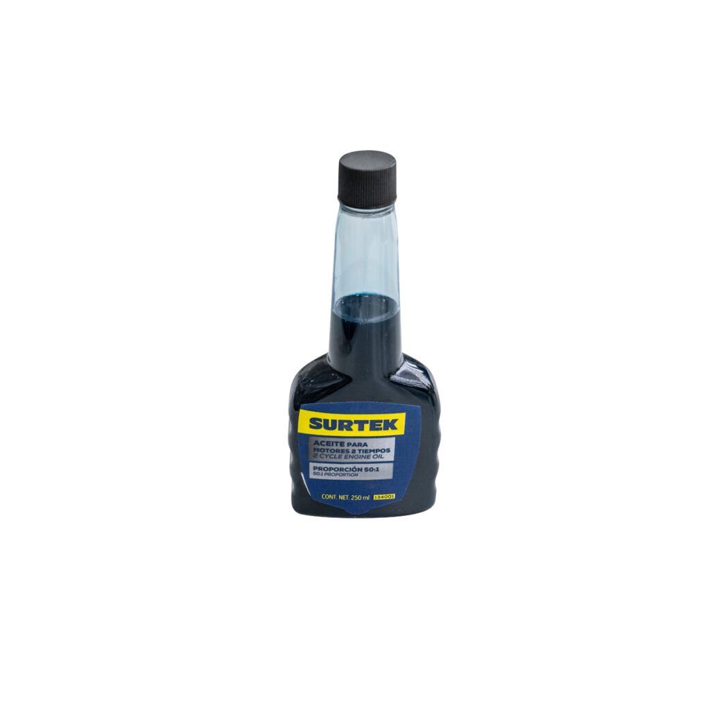 12 Pza Aceite mineral dos tiempos 50:1, 250 ml Surtek