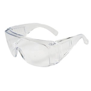 6 Pza Lentes de seguridad modelo tradicionales, transparentes Surtek