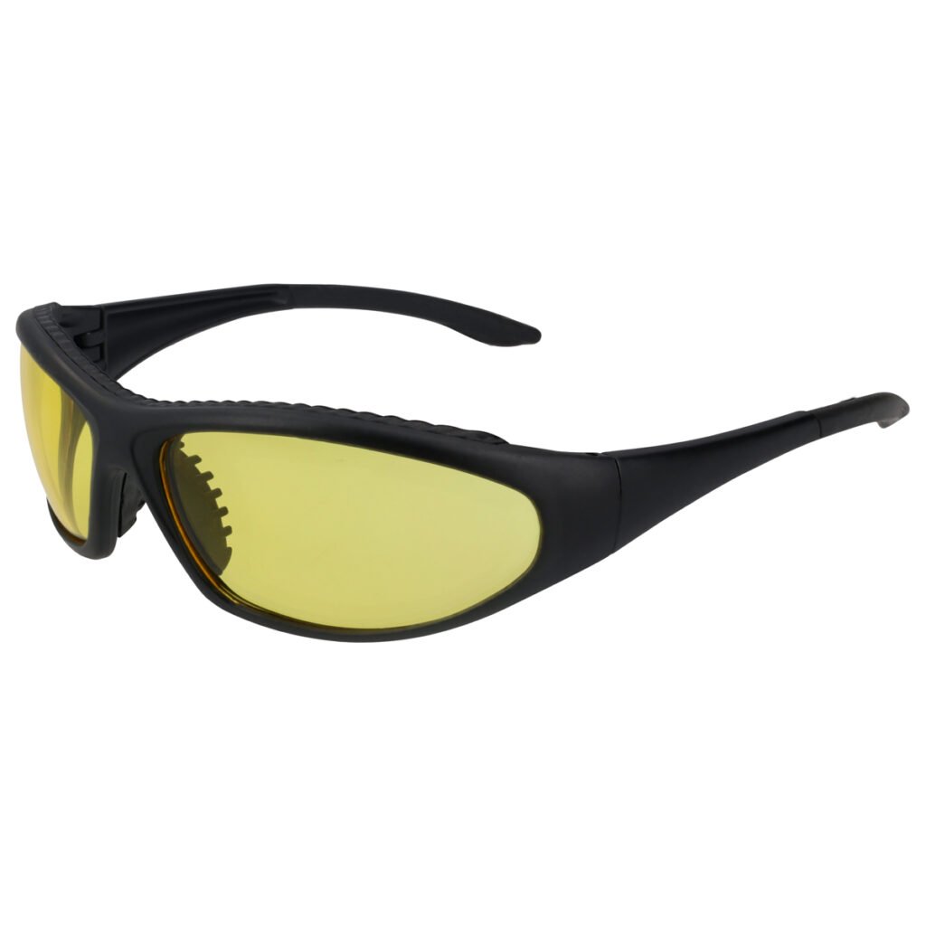6 Pza Lentes de seguridad modelo Reforzado, ámbar Surtek