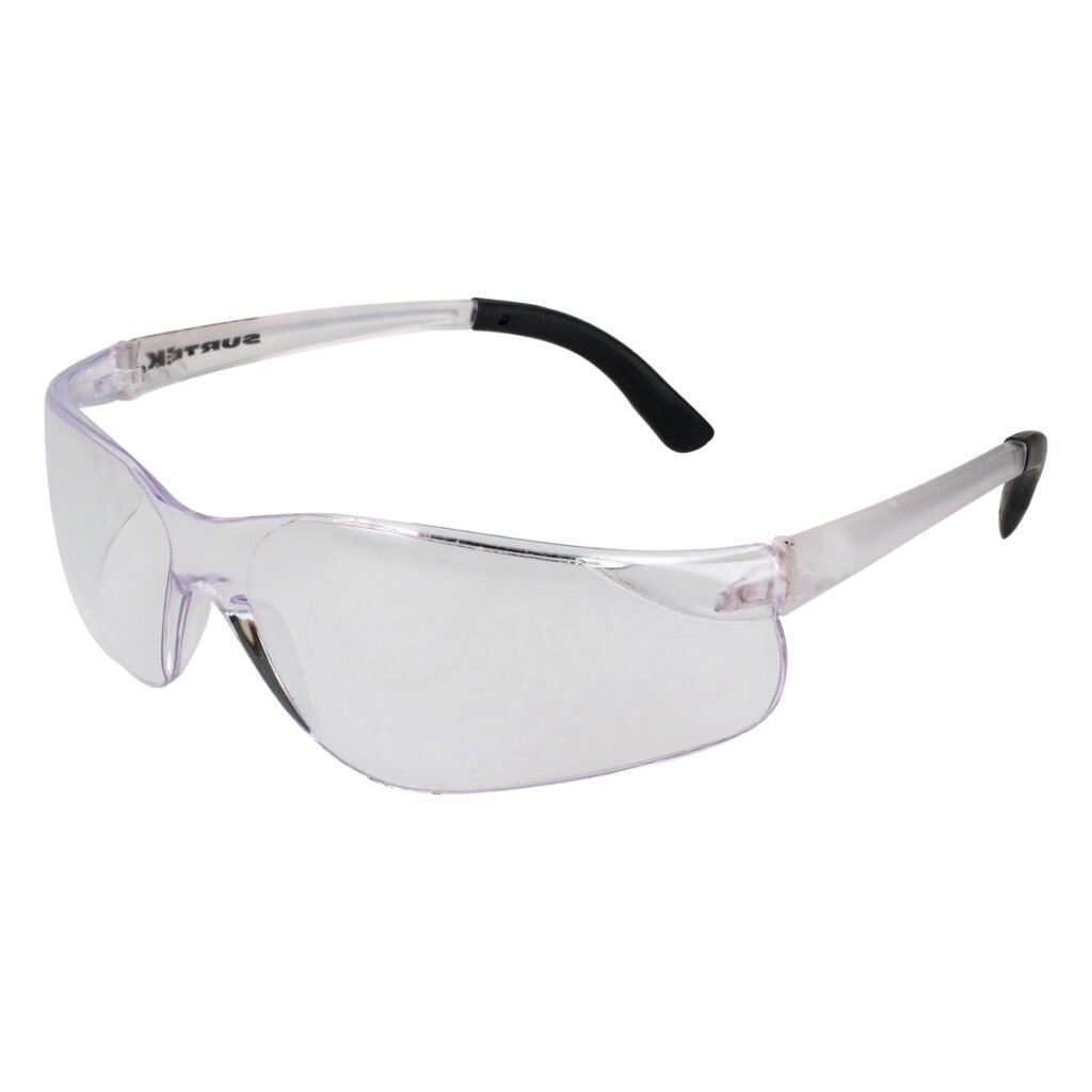 6 Pza Lentes de seguridad modelo Panoramic, transparentes Surtek