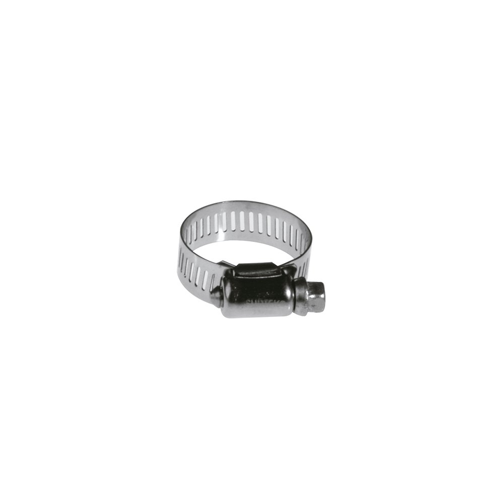 200 Pza Abrazadera mini sin fin de acero inoxidable de 1/2" a 3/4" Surtek