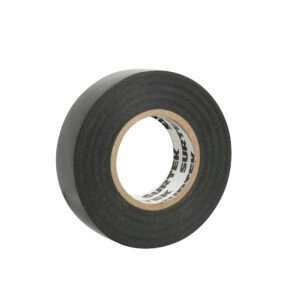 6 Pza Cinta negra para aislar 19 mm x 18 m Surtek