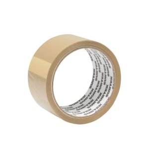 6 Pza Cinta canela hot melt para empacar 48 mm x 40 m Surtek