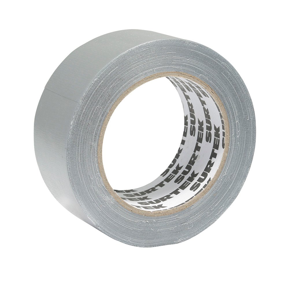 3 Pza Cinta gris para ducto 48 mm x 50 m Surtek