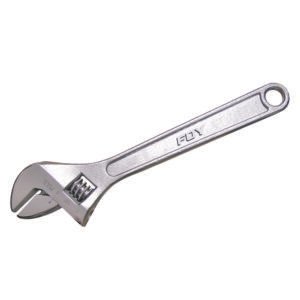 6 Pza Llave ajustable cromada 8" Foy