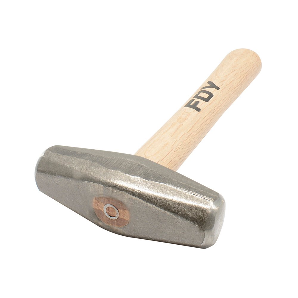 2 Pza Marro tipo barril con mango corto de madera de 12", 4 lb Foy