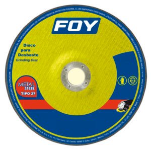 5 Pza Disco abrasivo tipo 27 para metal 7" x 3 mm Foy