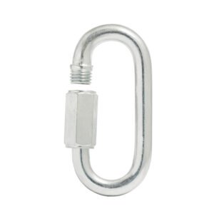12 Pza Eslabón de acero con seguro 1/2" Surtek
