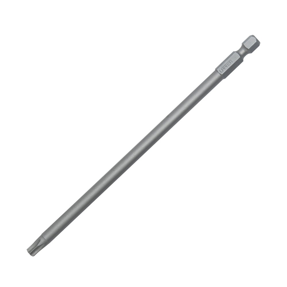 6 Pza Punta Torx de poder hexágono de 1/4", T30 x 6" Urrea