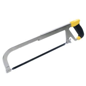 3 Pza Arco de segueta ajustable con mango bimaterial 10" y 12", 17" Surtek