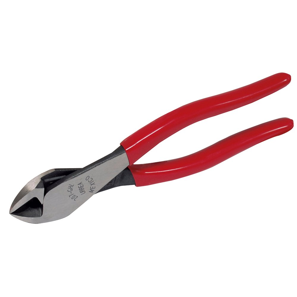 3 Pza Pinza para electricista con mango rubber grip de 7-15/16" corte diagonal alta palanca Urrea