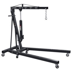Pluma hidráulica plegable con posición de levantamiento adaptable, 2 ton Urrea