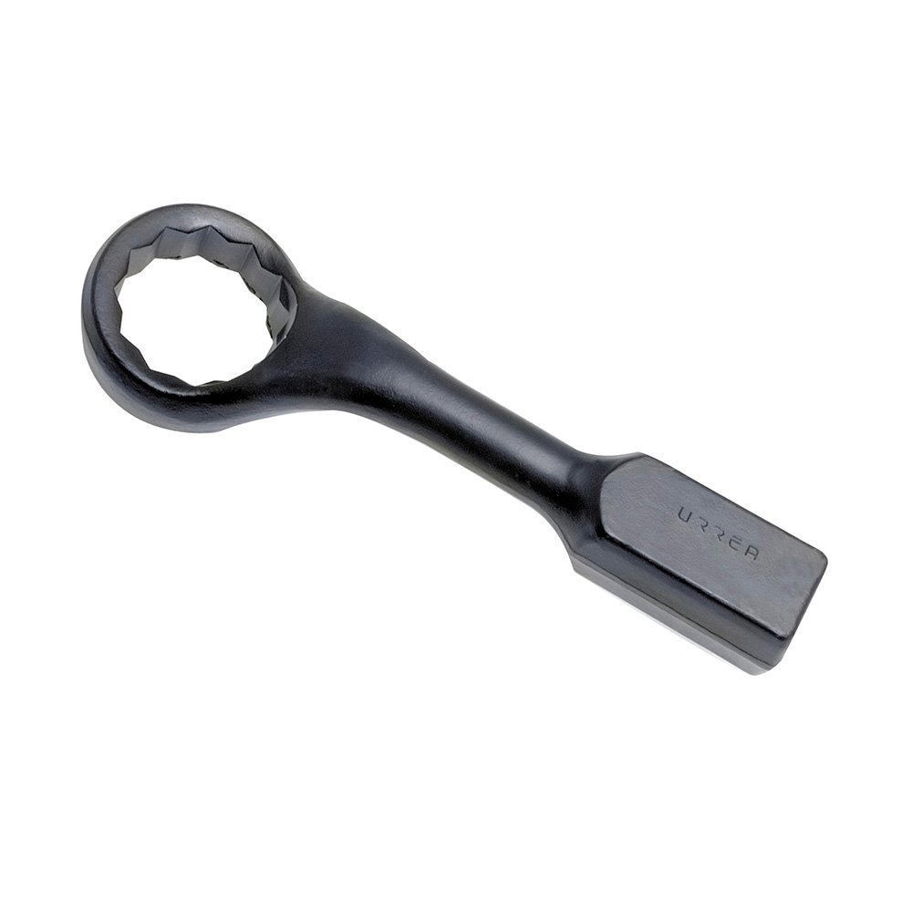 Llave de golpe acodada fosfatizada en pulgadas, 12 puntas, 1-15/16" Urrea