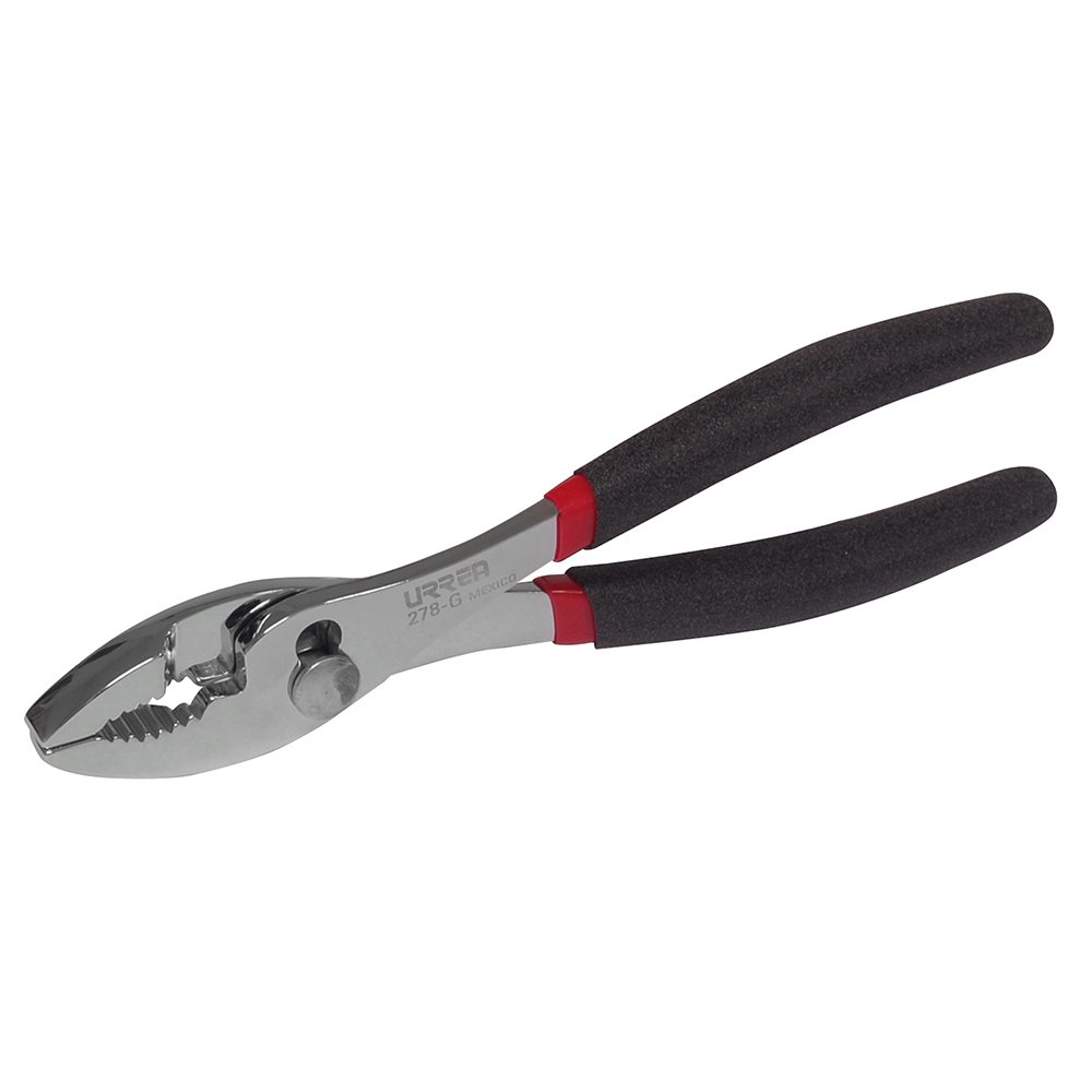 6 Pza Pinza para mecánico mango rubber grip de 8" Urrea