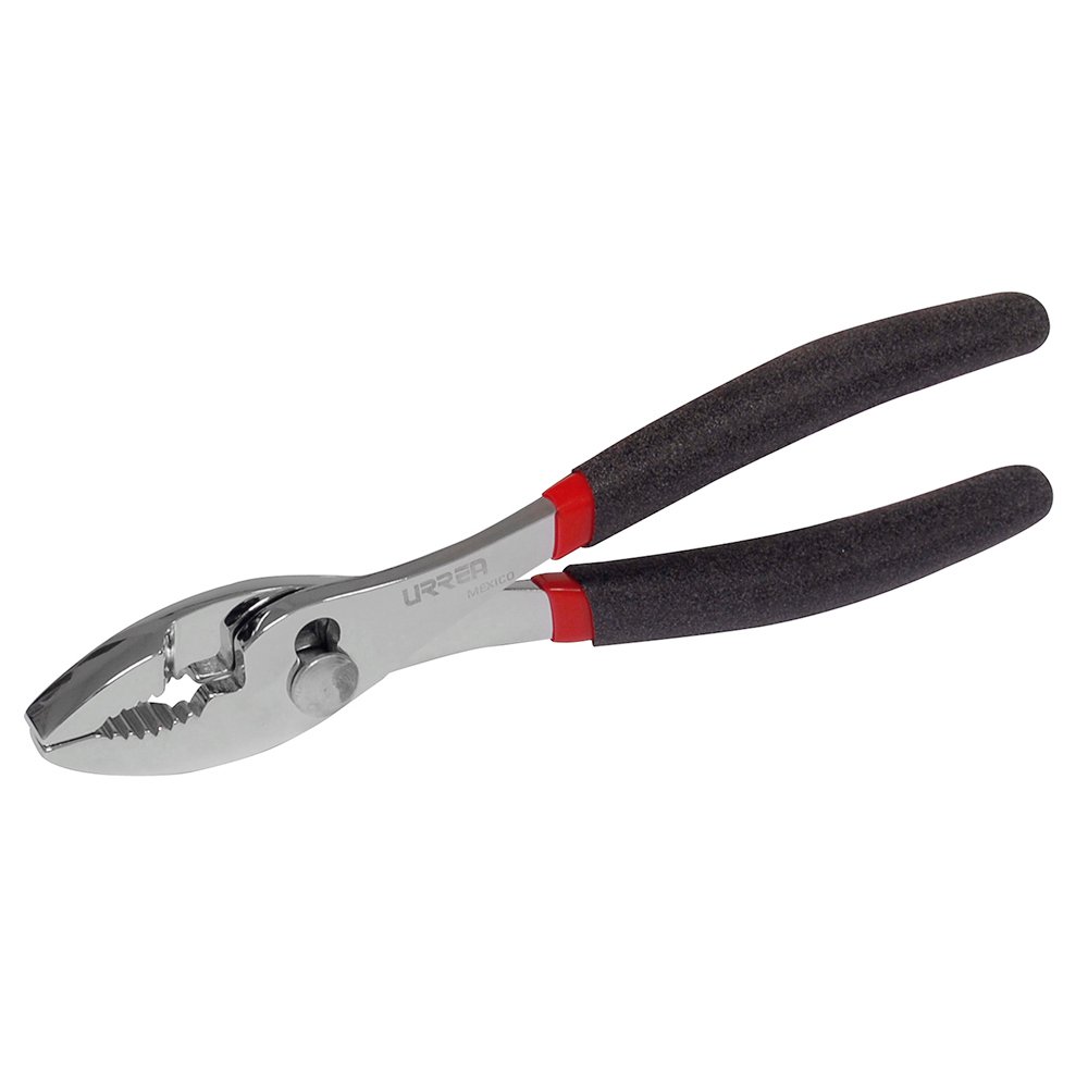 6 Pza Pinza para mecánico mango rubber grip de 10" Urrea