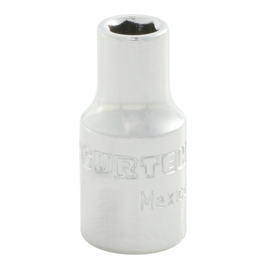 6 Pza Dado cuadro de 1/4", 6 puntas, en pulgadas, 5/32" Surtek
