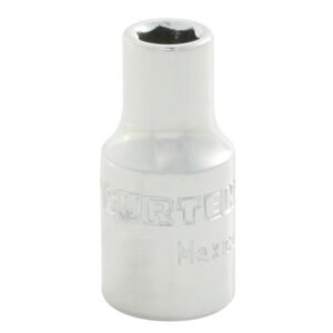 6 Pza Dado cuadro de 1/4", 6 puntas, en pulgadas, 1/4" Surtek