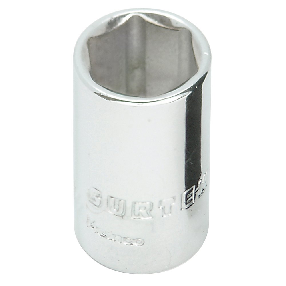 6 Pza Dado cuadro de 1/4", 6 puntas, en pulgadas, 1/2" Surtek