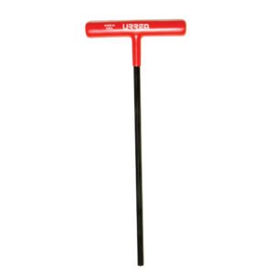 4 Pza Llave hexagonal larga tipo "T" ergonómica en pulgadas, 7/32" Urrea