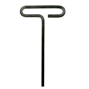 6 Pza Llave hexagonal corta tipo "T", en pulgadas, 3/8" Urrea