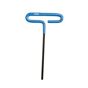 6 Pza Llave hexagonal corta tipo "T" mango de vinil, métrica, 3 mm Urrea