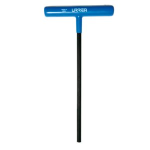 2 Pza Llave hexagonal larga tipo "T" ergonómica métrica, 8 mm Urrea