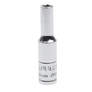 6 Pza Dado largo cuadro de 1/4", 6 puntas, métrico, 5 mm Urrea
