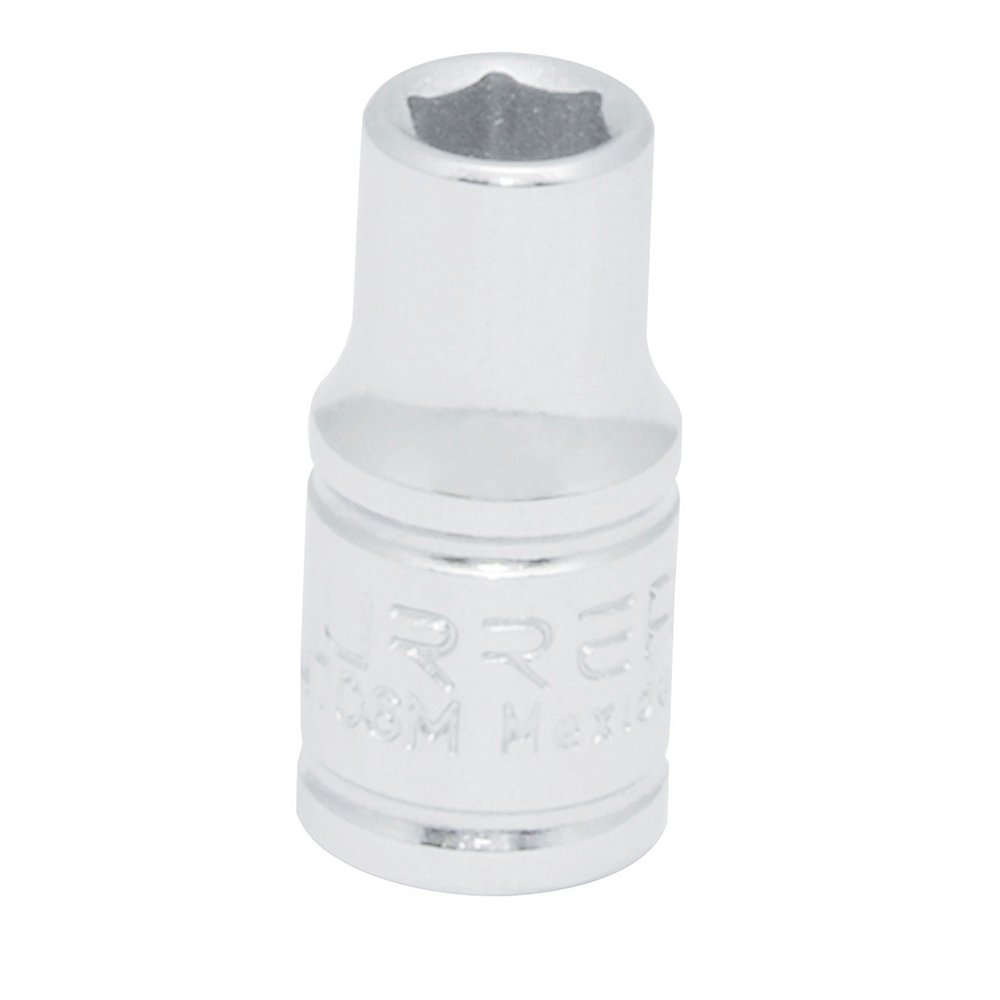 6 Pza Dado cuadro de 1/4", 6 puntas, métrico, 6 mm Urrea