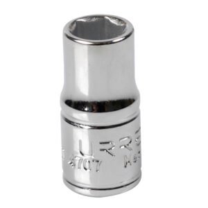 6 Pza Dado cuadro de 1/4", 6 puntas, en pulgadas, 7/32" Urrea