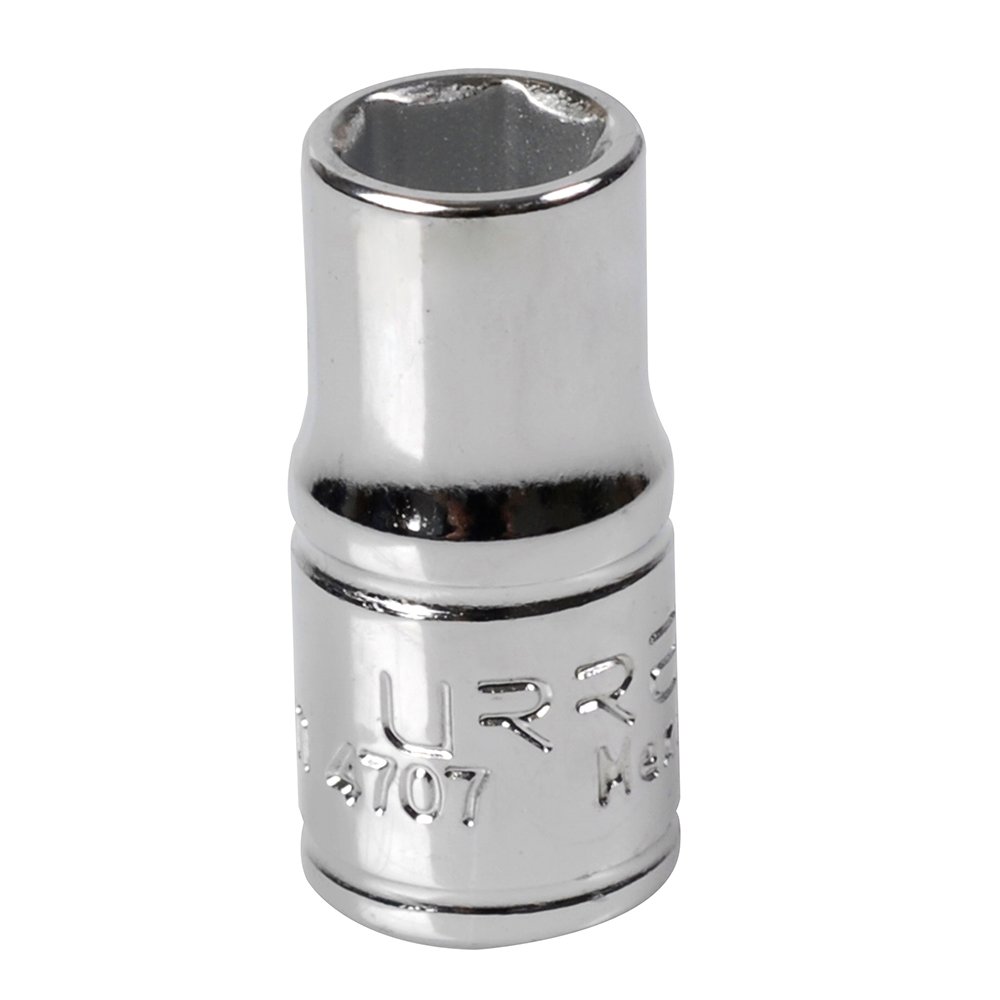6 Pza Dado cuadro de 1/4", 6 puntas, en pulgadas, 7/32" Urrea