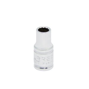 6 Pza Dado cuadro de 1/4", 12 puntas, en pulgadas, 7/32" Urrea