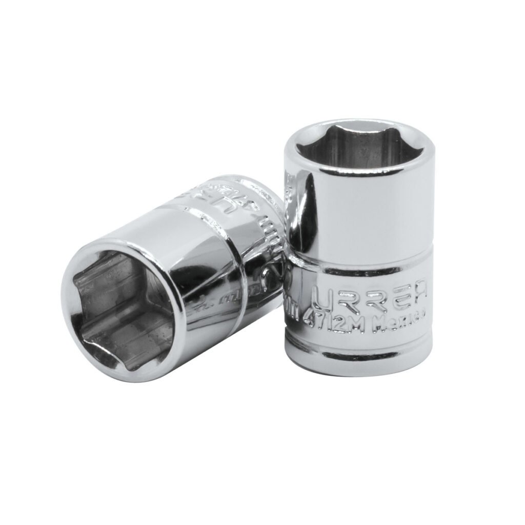 6 Pza Dado cuadro de 1/4", 6 puntas, métrico, 8 mm Urrea