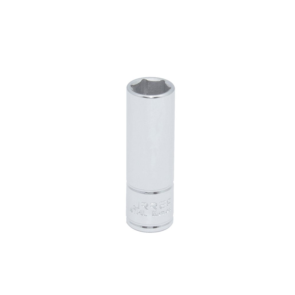 6 Pza Dado largo cuadro de 1/4", 6 puntas, en pulgadas, 1/2" Urrea