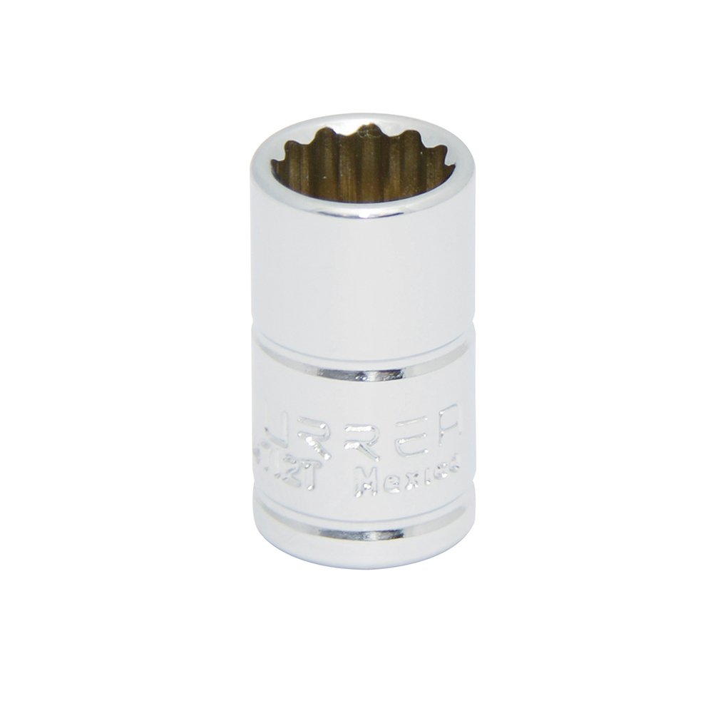 6 Pza Dado cuadro de 1/4", 12 puntas, en pulgadas, 1/2" Urrea