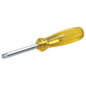 6 Pza Destornillador con mango ámbar para dado cuadro de 1/4", 3" Urrea